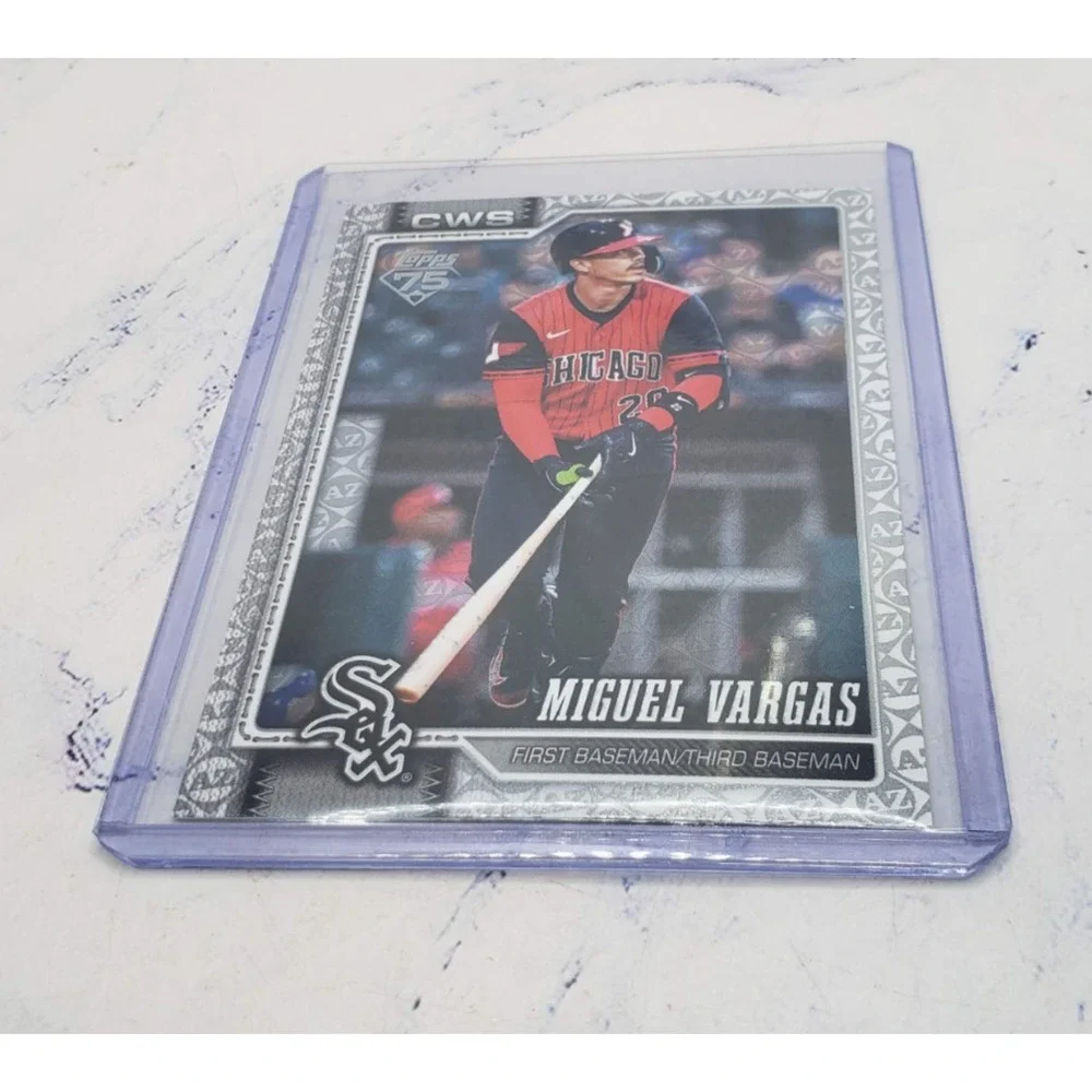 Miguel Vargas 2026 Topps AZ Spring Training Foil #329 Chicago White Sox